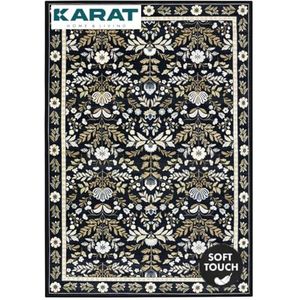 KARAT Laagpolig tapijt, 160 x 230 cm, wasbaar antislip tapijt, voor woonkamer, kinderkamer en hal, Aristo