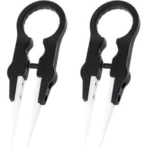 Beimus Ceramische Tip Solderende Pincet 1000℃ voor Elektronikareparatie, Juwelen, Computer, Laboratorium