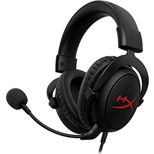 HyperX 4P4F2AA Cloud Core –Gaming headset voor pc, DTS hoofdtelefoon: X, ruimtelijke audio, memory foam oorkussens, duurzaam aluminium frame, zwart