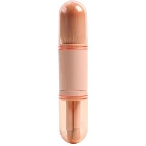 4-in-1 multifunctionele telescopische make-up borstel blush beauty tool