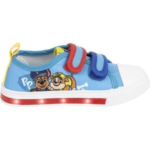 Casual schoenen met LED The Paw Patrol, blauw, uniseks sneakers voor volwassenen, meerkleurig, maat M, Blauw, Medium