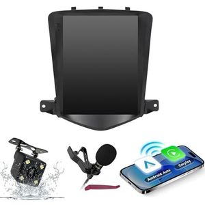 Android 14 Autoradio Navi voor C-hevrolet Cruze (2008-2012) 9.7 ""Screen multimediaspeler met draadloze carplay-gps-navigatie 2 Din-radio Bluetooth 5.0 HIFI FM 5G-WiFi SWC RDS MIC,M200s