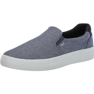 Keds Dames Pursuit Slip on Sneaker, Navy Flecked Chambray, 3.5 UK, Navy gevlekt Chambray, 36.5 EU