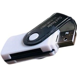 GMBYLBY Kaartlezer USB TF / MS Card Adapter Transfer Connector tegelijkertijd Lees voor Accessoires voor Laptops