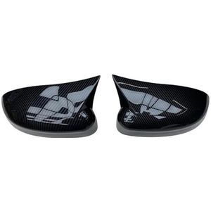 Achteruitkijkspiegelbehuizingen Buitendeur Achteruitrijcamera Case Trim Voor F&ord Voor Focus MK3 2008-2017 Achteruitkijkspiegel Zijspiegel Cover Wing Cap Koolstofvezel Zwart Achteruitkijkspiegelbehui