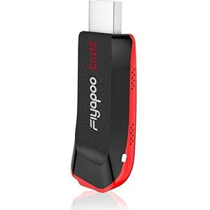 FIYAPOO - 4K Miracast Dongle - Draadloze HDMI-adapter - Compatibel met iPhone en Android