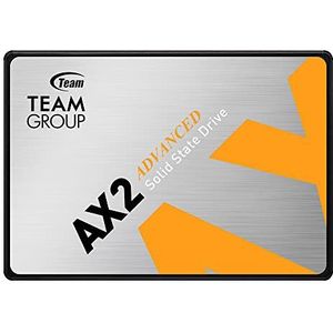 TEAMGROUP AX2 1TB 3D NAND TLC 2,5 inch SATA III interne Solid State Drive SSD (leessnelheid tot 540 MB/s) compatibel met laptop en pc desktop T253A3001T0C101