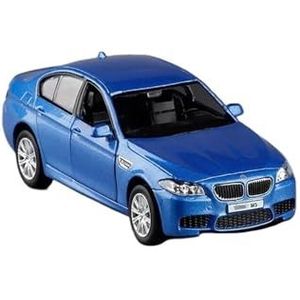 For BMW M5 M550i Auto Model M2 M4 Legering Model Auto Gegoten Metalen Collectible Kinderen Speelgoed Gift 1:36 (Color : M5 blue With Box)