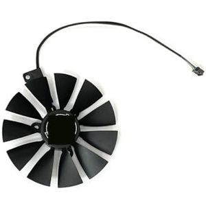 87mm FDC10U12S9-C 4-pins DUAL voor geavanceerde OC-koelventilator voor ASUS voor GeForce RTX 2080 2070 2060 grafische kaartkoelventilator(Black A-Fan)