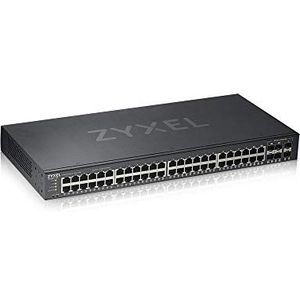 Zyxel GS1920-48v2 - Switch - smart - 48 x 10/100/1000 + 4 x combo Gigabit SFP + 2 x Gigabit SFP - rack-mountable