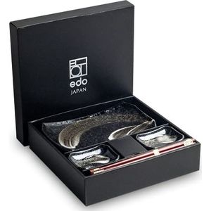 Edo Japans-sANSEN| Japanse Sushi Servies Sets-s6-Deligs-s2 Persoonss-sIn Geschenkdoos