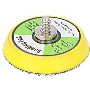 Polijstschijf voor slijpmachine, 1/2/3 inch accessoires schuurschijf schuurmachine steunschijf for luchtpolijstmachine klittenband achterplaat schuurgereedschap M6(2 Inch)