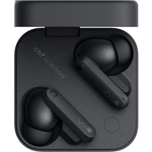 CMF by Nothing Buds Pro 2 draadloze oordopjes met HiFi-geluid, 50 dB Smart Active Noise Cancellation, 6 HD-microfoons en Spatial Audio, 2025 - Donkergrijs