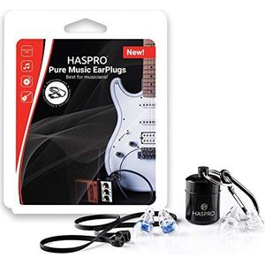Haspro - Pure Music - Oordoppen - Transparant - Hypoallergeen Siliconen - 2 Stuks