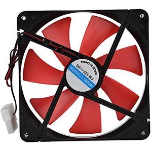 140 Mm Stille Ventilator voor Computerbehuizingen, CPU-koelers, Computerkoelventilator, Lange Levensduur en Uitstekende Ventilatie 12V Pc-koelventilator, 2300 Rpm