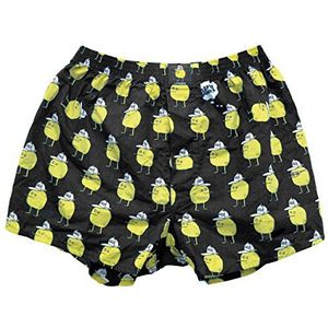 Lousy Livin Underwear heren boxershorts citroen zwart
