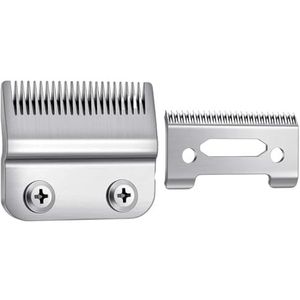 Tondeuse Cutter Hoofd Vervanging Blade 2 stuks, Compatibel voor WAHL, 8148/8591/8509/2241/2240 Elektrische Tondeuse Scheerapparaat Accessoires (Zilver)