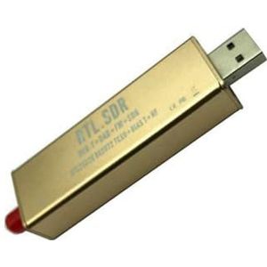 Xiniy 1 RTL SDR Ontvanger V3 Pro met Chipset Rtl2832 Rtl2832U R820T2 Gouden voor Ham Radio SDR RTL voor 500 Khz-2 GHz UHF VHF HF AM FM