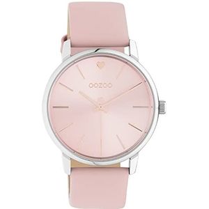 Oozoo Dames horloge-C10926 roze (40mm)