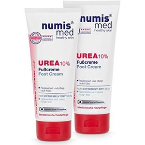 Numis med - Voetcrème - 10% Urea - Veganistisch - 2-pack (2x 100 ml)