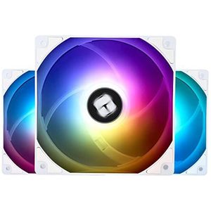Thermalright TL-C12CW-S - CPU-ventilator - 120 mm - Wit - ARGB - 4-pins PWM