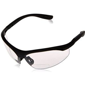 Radians CH1-130 Cheaters Nylon Frame Reading Safety Glasses with Clear 3.0 Lens