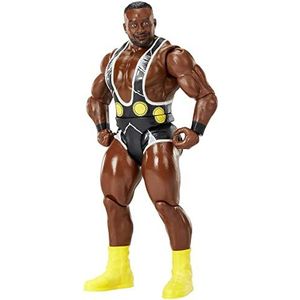 Mattel WWE - Big E Action Figure (ca 15 cm), beweegbaar verzamelobject voor kinderen en verzamelaars vanaf 6 jaar HDD10