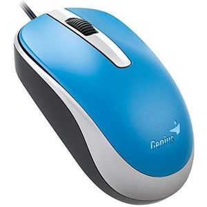 Genius - DX-125 - Muis - Zwart - Bedraad - Ergonomisch Ontwerp