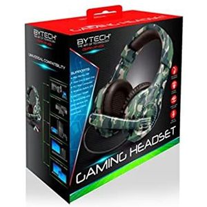 BYTECH BYGAOH103GR BYTECH CAMO Gaming Headset