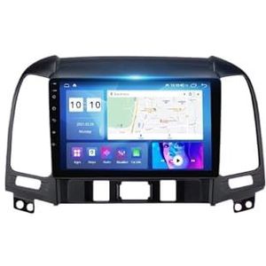 Android13 Autoradio Compatibel met Hyundai Santa Fe 2006-2012 Multimedia Videospeler 2Din Stereo Auto Carplay Navigatie GPS Hoofdunit(M800S 8-256G)