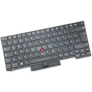 T-ProTek Duits - zwart toetsenbord keyboard compatibel met Lenovo ThinkPad T490