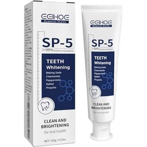 Ultra White Teeth Whitening Tandpasta - Verwijdert Vlekken, Gele Tanden, Frisse Adem, Mondverzorging Met Tandvleesbescherming(#1,2PCS)