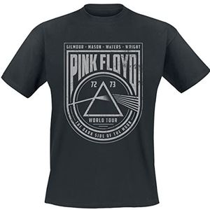 Pink Floyd World Tour T-shirt zwart M 100% katoen Band merch, Bands