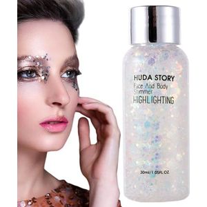Vloeibare oogschaduw Shimmer - Sneldrogende glitteroogschaduw voor meisjes,Make-upbenodigdheden voor verjaardag, maskerade, festival, avond, huwelijksfeest Chaies