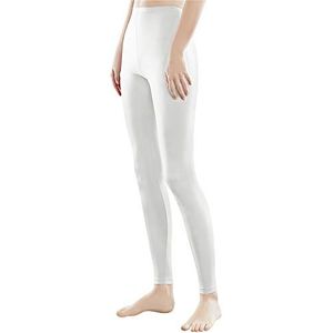Libella 1/3er Vrouwen Lange Leggings Veelkleurig met Hoge Taille Slim Fit Fitness Broek Sport Gemaakt van Katoen 4108VA, Wit, S