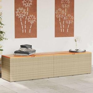 STOLMAK Tuinkist 80x52x40 cm Bruin Massief Grenenhout Opbergbox Outdoor Waterdicht Kussenbox Tuinmeubel Houten Kist Opbergkist Tuinbox 166 l