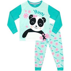 Harry Bear Meisjes Pyjama's Panda Korte mouw Groente 152
