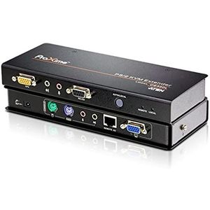 ATEN - CE350 - KVM Extender - Zwart - PS/2 VGA/Audio Cat 5