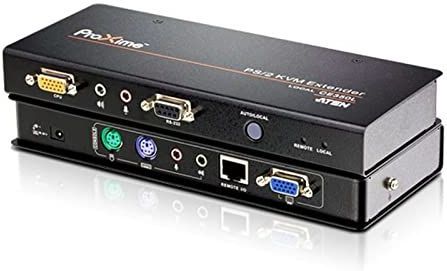 ATEN - CE350 - KVM Extender - Zwart - PS/2 VGA/Audio Cat 5