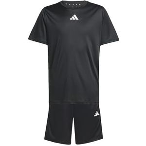 adidas - Set - Trainingspak - Zwart - 100% Polyester - CLIMACOOL
