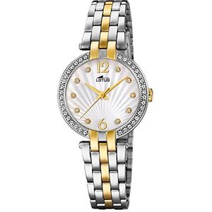 Lotus Horloges dameshorloge Trend Grace 18380/1, zilver, goud-zilver, goud, S, armband