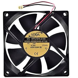 8CM cooling fan AD0824UB-A71GL 24V 0.26A large air volume inverter fan