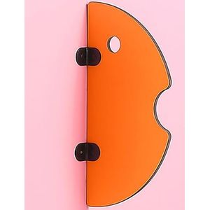 Urinoir Scheidingsscherm Paneel Toilet Scheidingswand, Scherm Toilet Scheidingswand, Kinder Cartoon Privacy Scherm Houten Blad Scheidingswand, Kinder Urinoir Scheidingswand(Color:Orange,Size:4pcs)