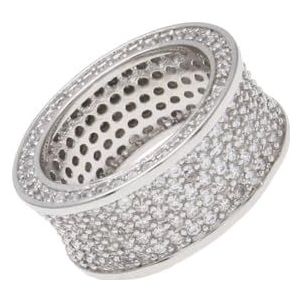 Hip Hop Ringen, Liefde Vriendschap Ringen, Belofte Ringen, Trouwringen, Sieraden, Verjaardagscadeaus Voor Vrouwen Mannen (Color : Silver_8)