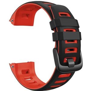 INEOUT Tweekleurige siliconen horlogeband Compatibel met Garmin Instinct/Instinct Tide/Instinct Solar/Instinct Tactical Band Hoge kwaliteit (Color : Beige, Size : Garmin Instinct)
