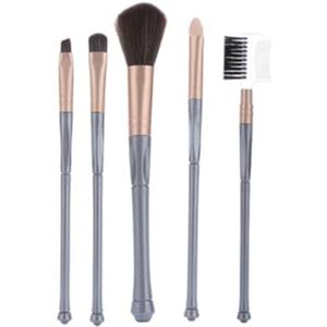 Kwastenset Professionele Make-upkwastenset 5 Stuks In Doos For Losse Poeder Oogschaduw Contour Make-uptools Make-Up Borstel Set