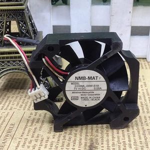 For NMB 2206ML-09W-S19 7V 0.05A 3Line Mute switch chassis fan