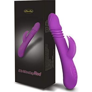 YABAISHI Silicone Vibrator telescopische Rotating Bead Rod Verwarming vrouwelijke masturbatie Stimulatie Massage Flirten Clitoris Vibrator