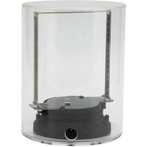 Holografische reclameprojector Lichtgewicht WiFi-bediening 3D-hologramventilator 3,9 inch met doorzichtige afdekking Levendige beelden