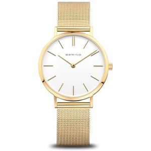 BERING - Classic Collection - Polshorloge - Wit - Roestvrij Staal - Waterbestendig 30m